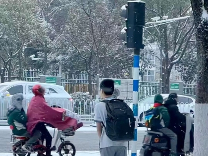 哪个学校的孩子，如此抗冻！