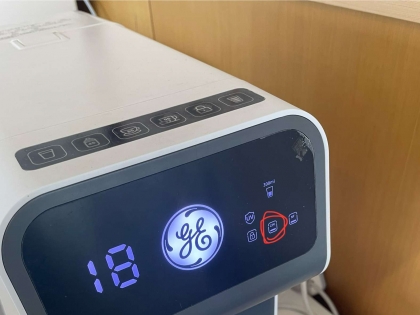 通用GE桌面净水器换了CPF滤芯后CPF键还在闪