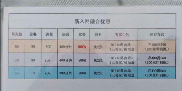家庭套餐，感兴趣可以联系我，只限南京市办理。13270731358