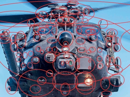 抓捕马杜罗的MH-60L黑鹰特种直升机，机身布满传感器！